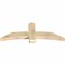 Ekena Millwork Bellingham Rough Sawn Timber Gable Bracket, Douglas Fir, 60"W x 22"H x 4"D x 6"F, 9/12 Pitch GBW060X22X0406BEL00RDF - alternate 4